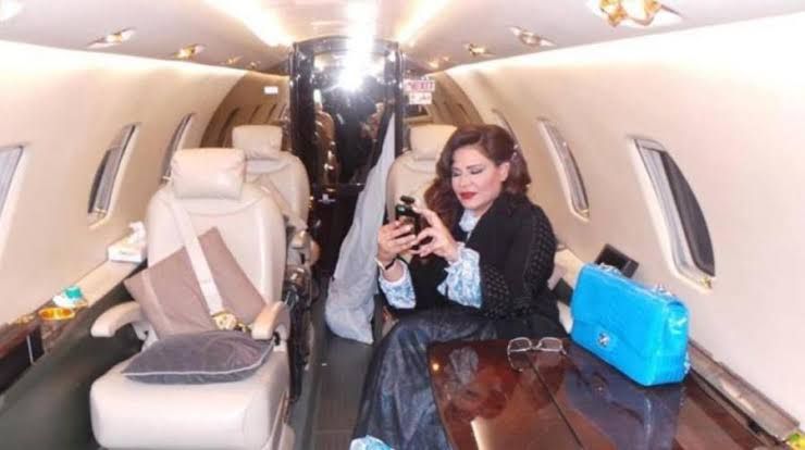 ياسمين صبري تنضم لنادي نجوم الطائرات الخاصة – شاهد