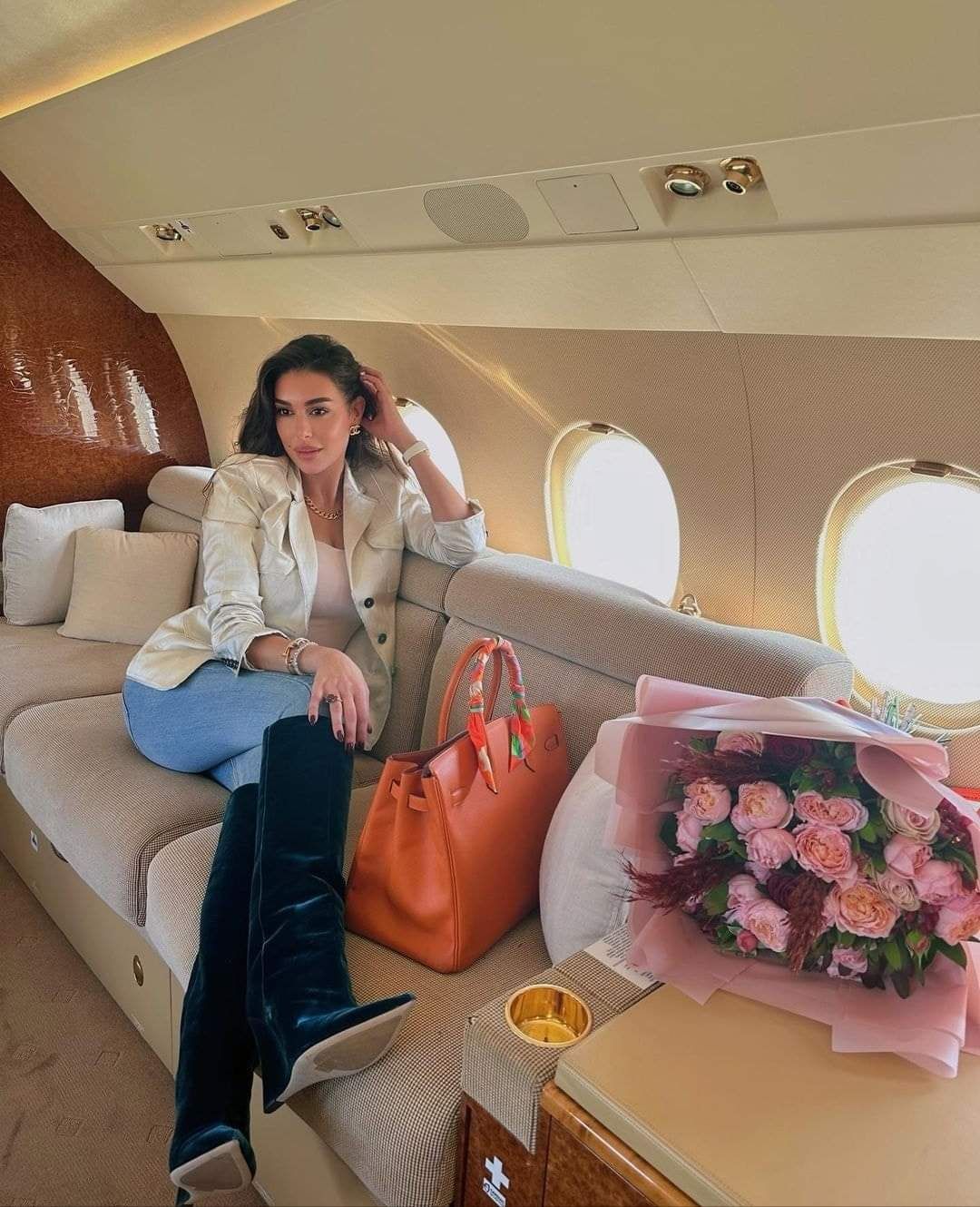 ياسمين صبري تنضم لنادي نجوم الطائرات الخاصة – شاهد