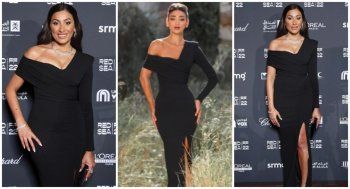 شاهد .. دينا الشربيني بإطلالة أنيقة باللون الأسود.. وتعرفوا إلى سعر فستانها