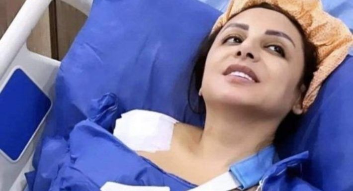 أول صورة لأنغام بعد خروجها من المستشفى – شاهد