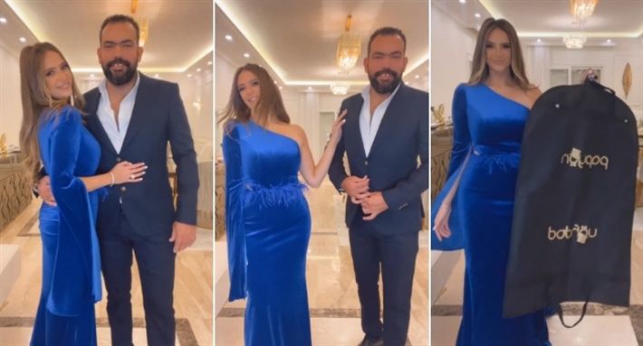 ميرهان عمرو تداعب زوجها خالد عليش :تيجي نتجوز بالسر