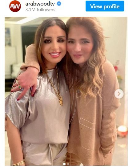 حمد لله علي السلامة .. الصورة الأولي لأنغام بعد خروجها من المستشفي