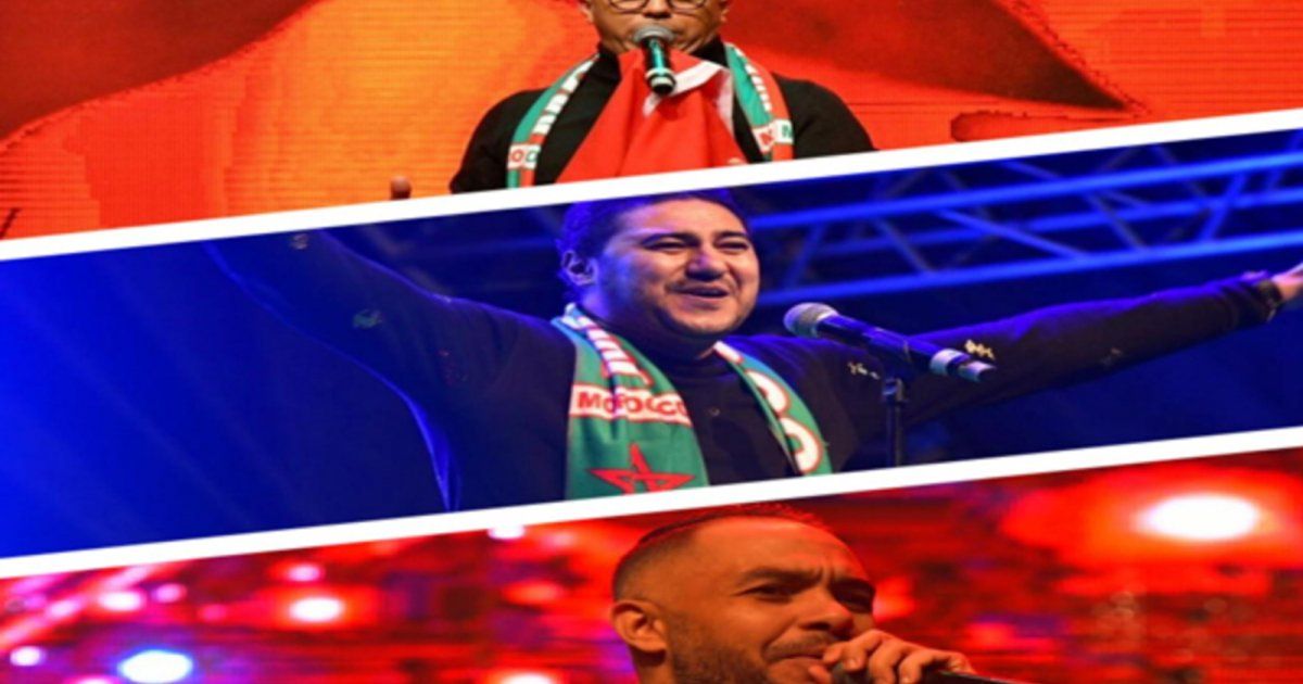 شاهد .. بالصور - محمد عدلي وفضيل وخالد ليندو سوياً في إفتتاحية مهرجان المتوسطي للناظور