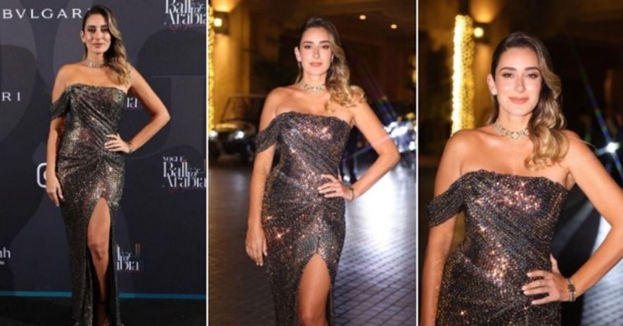 أمينة خليل بفستان ثعباني أخر شياكة – شاهد