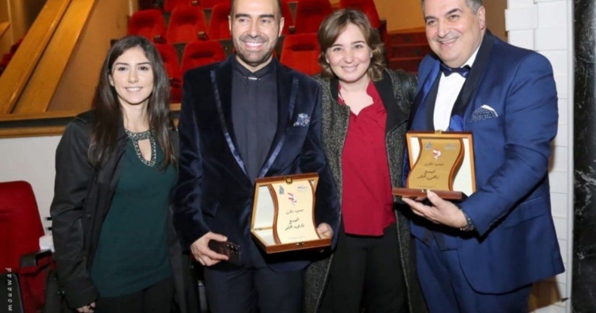 شاهد .. تكريم الدكتورين زاهي وفادي الحلو من وزارة الثقافة اللبنانية ومؤسسة "أرض المبدعين"