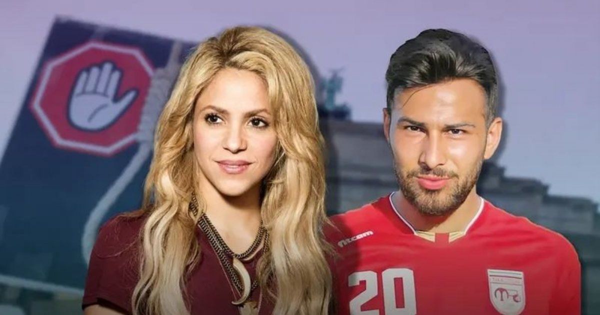 شاهد .. شاكيرا تتضامن مع لاعب إيراني محكوم بالإعدام.. إليكم التفاصيل