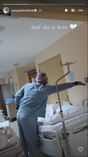 شاهد .. رامي عياش وزوجته يرزقان بطفلتهما الثالثة.. وحالة من الفرح