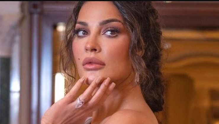 إصابة في الركبة .. سيرين عبد النور سرها باتع ودعت علي نادين نجيب