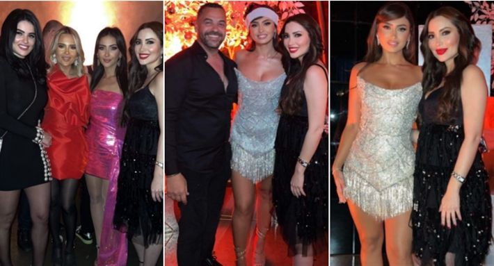 طارق العريان ونيكول سعفان يحتفلان بالكريسماس – شاهد