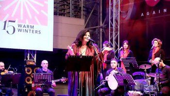 شاهد .. جاهدة وهبه تعيد الأمل للبنانيين في "بيروت ترنّم" - بالصور