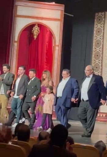 شاهد .. أول ظهور لكايلا إبنة دنيا سمير غانم.. خطفت أنظار الجميع!