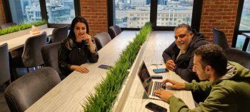 شاهد .. بالصور- علا غانم ومحمد النقلي في بروفات مسلسل "توحة" استعداداً لرمضان 2023