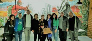 شاهد .. بالصور- علا غانم ومحمد النقلي في بروفات مسلسل "توحة" استعداداً لرمضان 2023