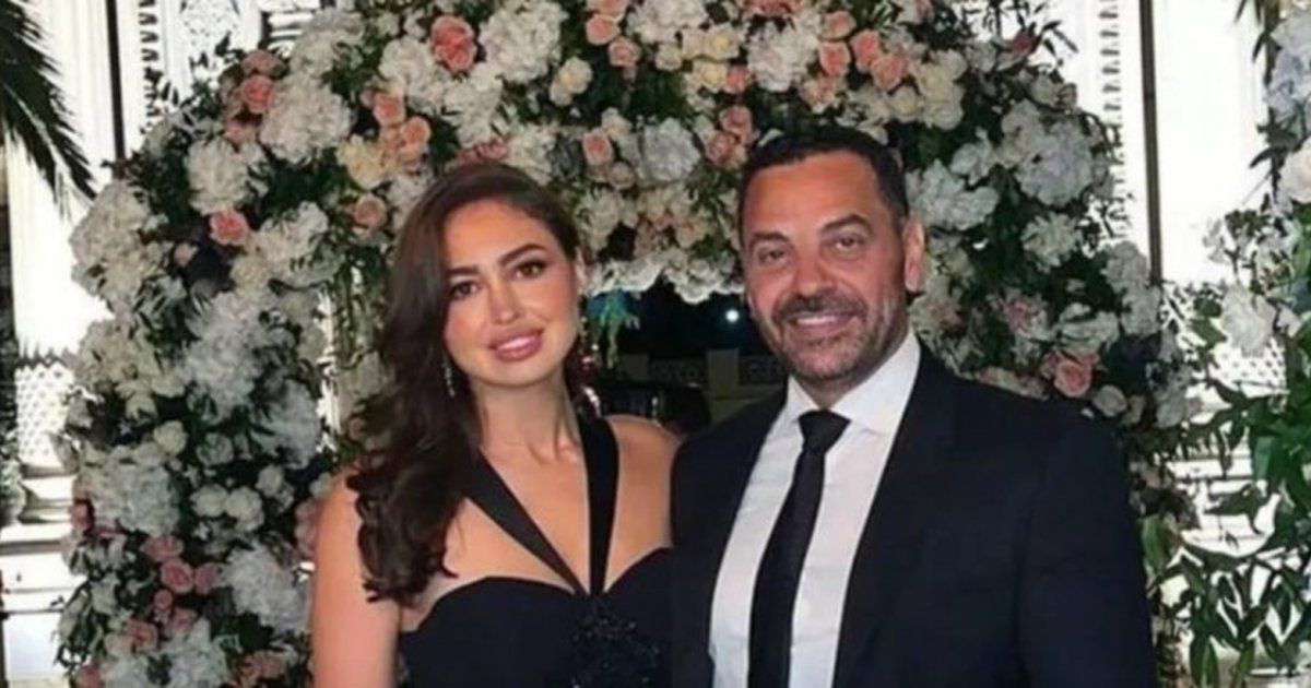 شاهد .. طارق العريان ونيكول سعفان بآخر ظهور خلال احتفالهما بعيد الميلاد-بالصور