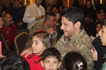 شاهد .. معين شريف يحيي حفل تكريمي لأطفال شهداء الجيش اللبناني