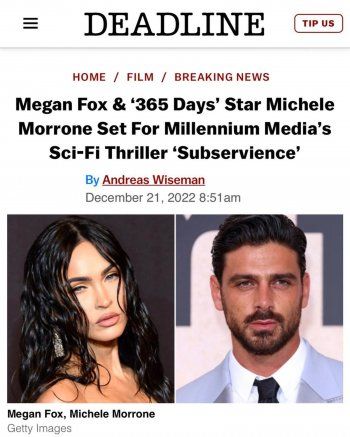 شاهد .. فيلم خيال علمي جديد يجمع ميغان فوكس بنجم "356 days"