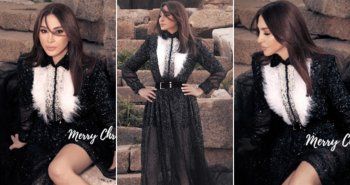 شاهد .. إطلالة رائعة لـ إليسا بمناسبة عيد الميلاد.. وهكذا بدت!