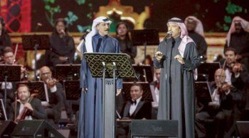 شاهد .. عبد الله الرويشد مكرماً في الرياض على مسيرته الفنية وعطائه