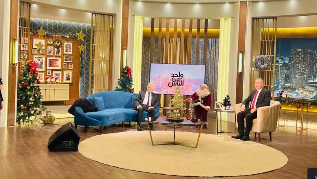 الموسيقار الكبير سليم سحاب و ابنته سارة في ضيافة عمرو الليثي ليلة رأس السنة