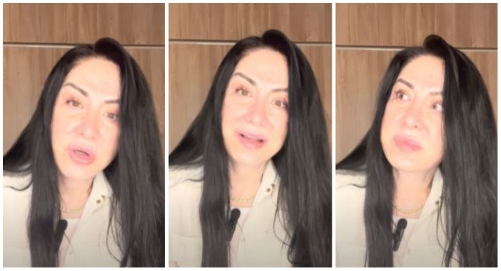 بسبب عملية التجميل : وفاء سالم تعتزل الفن