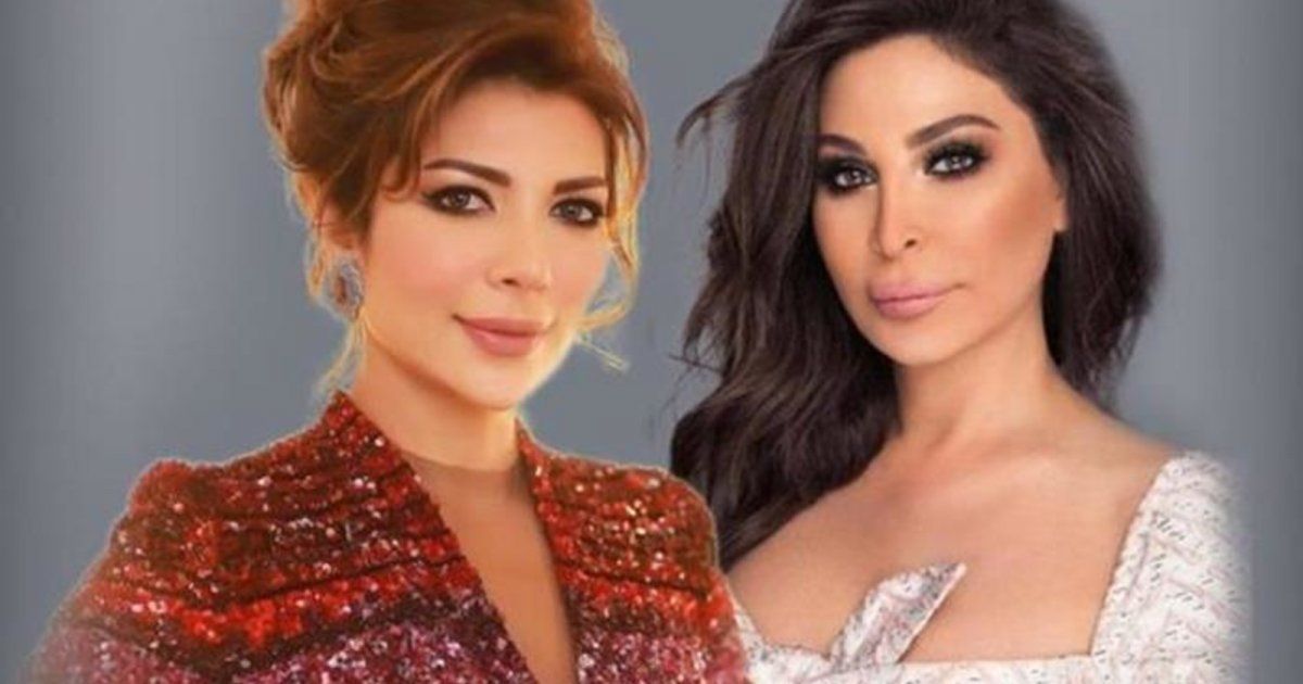 شاهد .. إليسا وأصالة تطويان صفحة خلافهما...وهذا ما فعلتاه على المسرح في السعودية