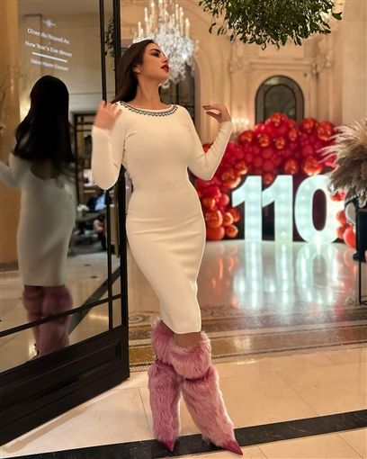 درة بفستان أبيض علي كيف كيفك – شاهد