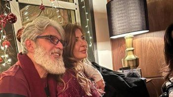 شاهد .. بهذه الكلمات الرومانسية.. عباس النوري يحتفل بزوجته