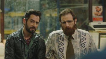 شاهد .. جورج خباز وأمل عرفة في مسلسل كوميدي .. وهذا ما كشفاه عن العمل