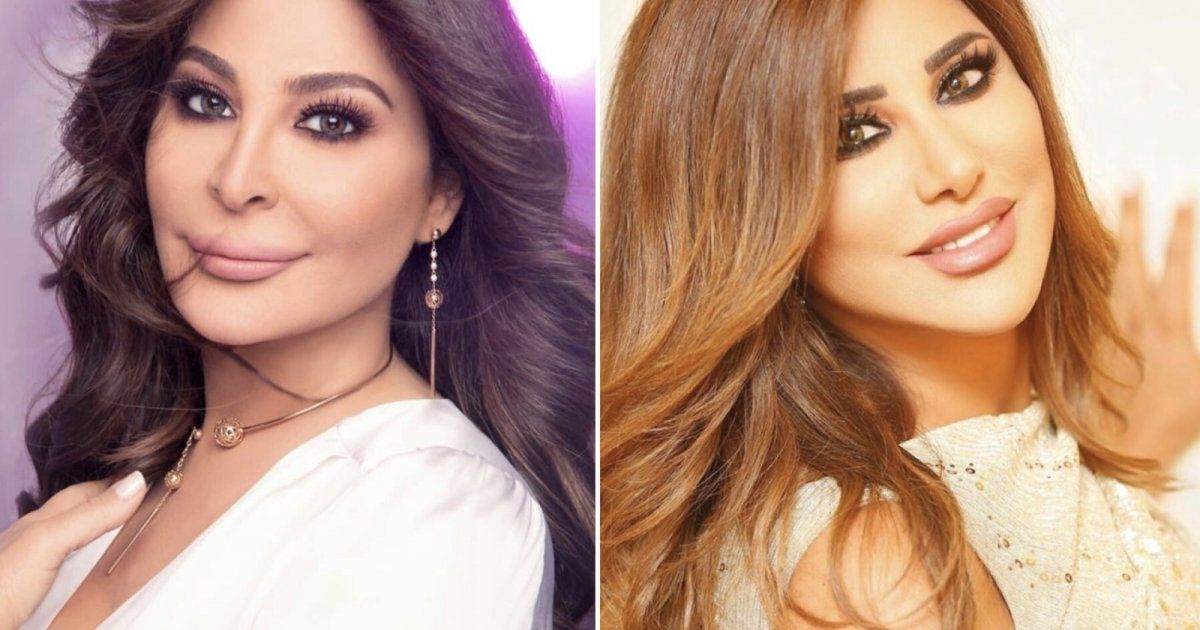 شاهد .. عناق يجمع نجوى كرم وإليسا ولمن قالت الأخيرة : "حِلّ عنا إنت ولو" ؟ - بالفيديو