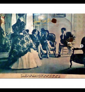 شاهد .. صور نادرة توثق أول زيارة لـ عمر الشريف وفاتن حمامة إلى فرنسا