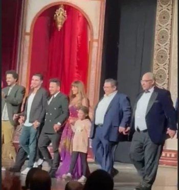 شاهد .. الظهور الأول لإبنة دنيا سمير غانم ورامي رضوان .. والصغيرة تتعرض للتنمر بسبب شكلها - بالصور