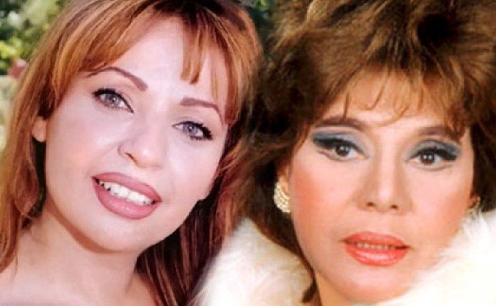 شاهد .. صورة نادرة لـ غادة نافع برفقة والدتها ماجدة وهي طفلة