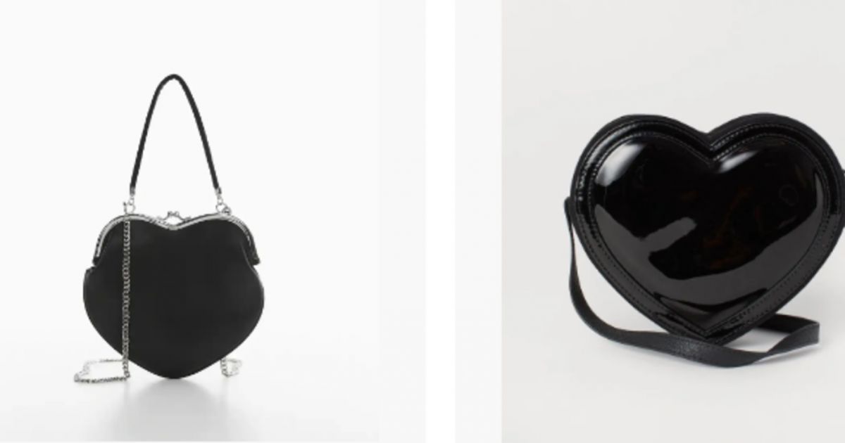 شاهد .. حقيبة اليد على شكل قلب نجمة الموسم في بداية هذا العام