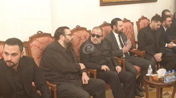 شاهد .. خاص- جورج وسوف يتقبل التعازي برحيل إبنه.. وإليكم صور حصرية