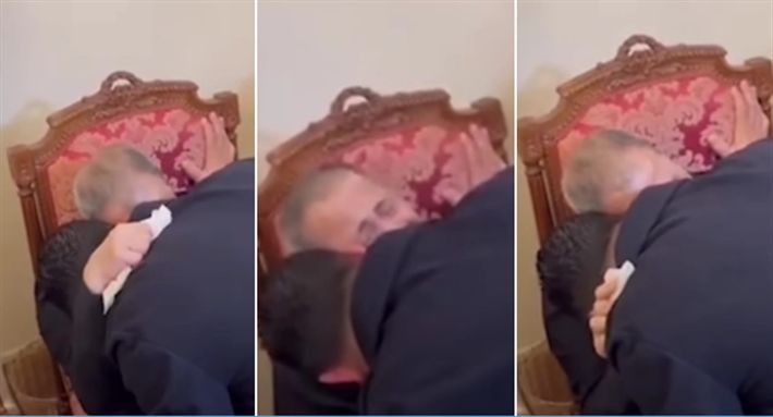 جورج وسوف ينهار بالبكاء : مش هبقي ابو وديع تاني