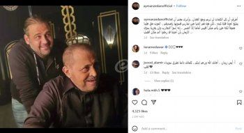 شاهد .. أيمن زيدان بأقسى عبارة.. يعيش أسى جورج وسوف ويستذكر إبنه الراحل في وديع وسوف