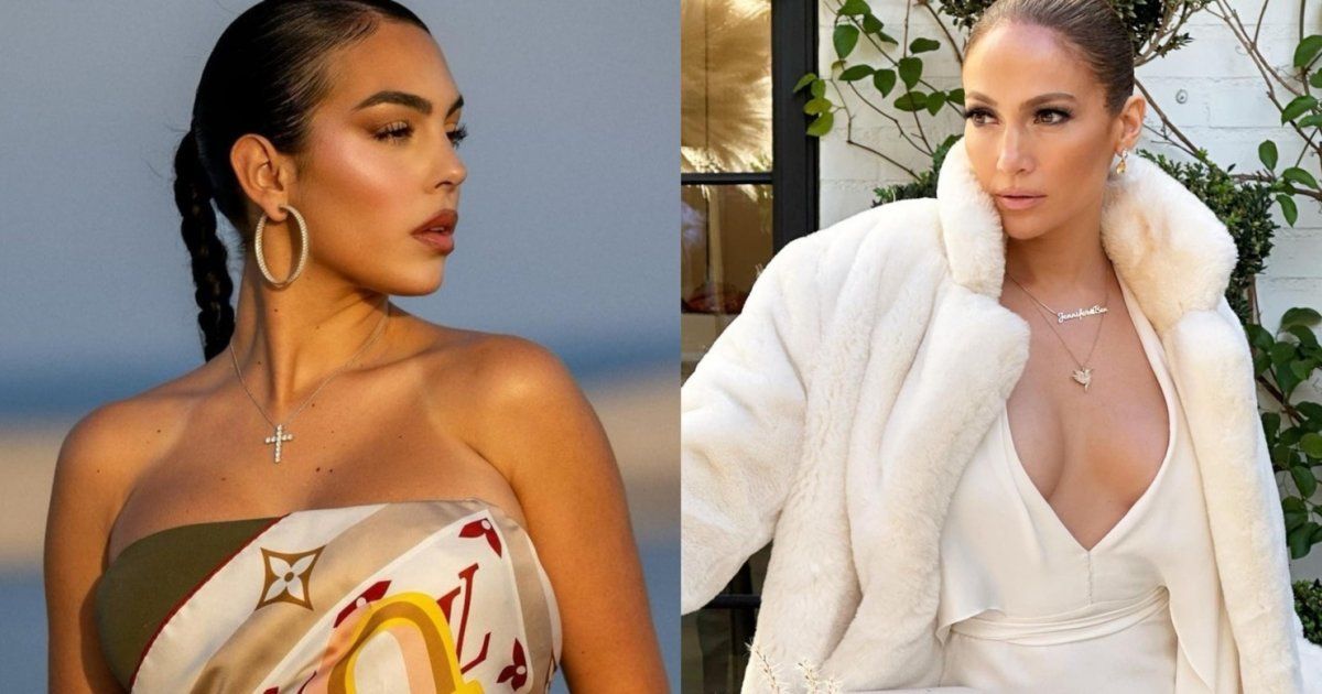 شاهد .. بالصور- جورجينا رودريغيز تكرر إطلالة جينيفر لوبيز الباهظة