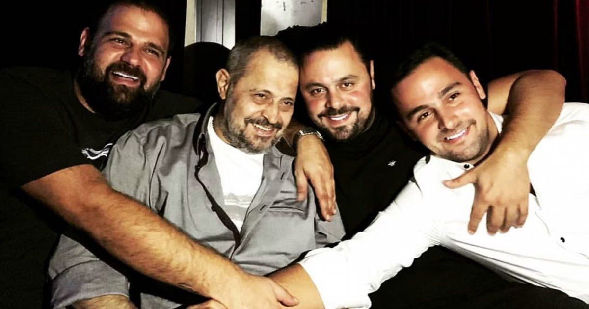 شاهد .. وديع وسوف في زفاف شقيقه جورج وسوف جونيور.. صور مؤثرة جدا