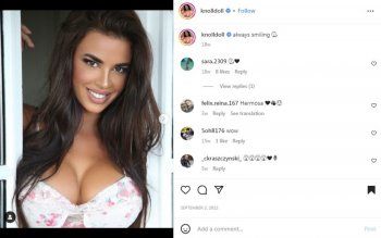 شاهد .. بالصور- بعد أن كسبت المزيد من الشهرة.. إيفانا نول تعيد نشر إطلالاتها القديمة لتنال المزيد من التفاعل!