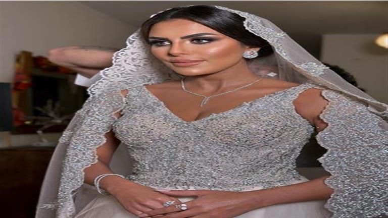 هاجر الشرنوبي عروسة زي القمر في عقد قرانها – صور