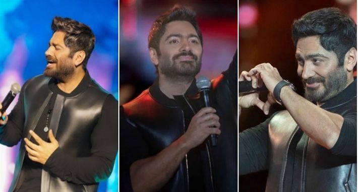 تامر حسني يشارك الغناء مع فتاة من ذوي الهمم – شاهد