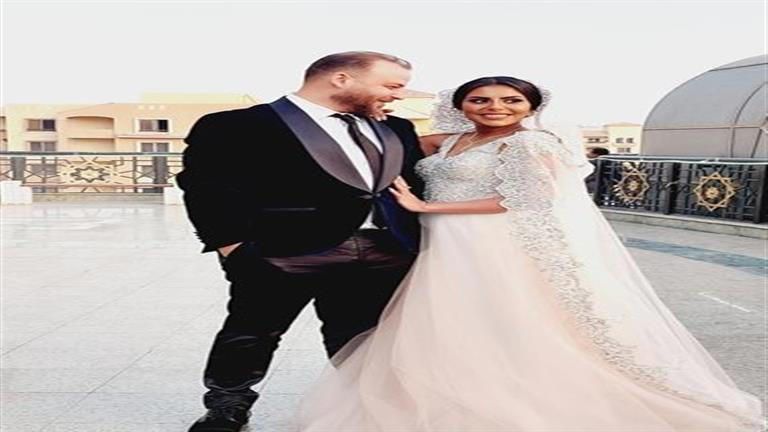 هاجر الشرنوبي عروسة زي القمر في عقد قرانها – صور