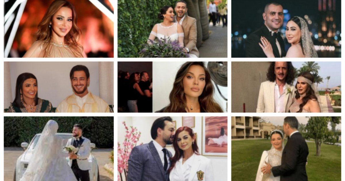 شاهد .. سعد المجرد ونادين نسيب نجيم وسوزان نجم الدين ومنة عرفة وغيرهم من المشاهير فاجأوا المتابعين بارتباطهم في عام 2022