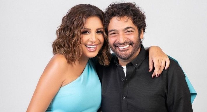 تركي آل الشيخ يجمع حميد الشاعري مع أنغام