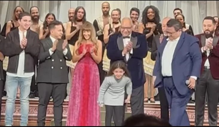 ظهور إبنة رامي رضوان ودنيا سمير غانم من جديد : خلي المتنمرين يتحرقوا