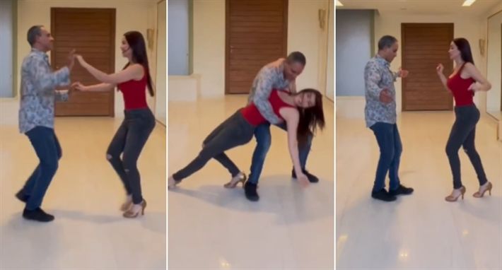 نسرين طافش بتوريك راقصة “السالسا”