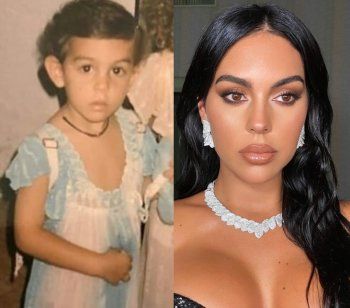 شاهد .. صورة لـ جورجينا رودريغيز من طفولتها... لم تتغير كثيراً