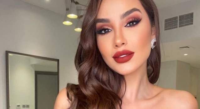 اتفرج – بإطلالة تتخطى المحظور.. وصيفة ملكة جمال لبنان تظهر ببكيني مُثير في دبي (صور)