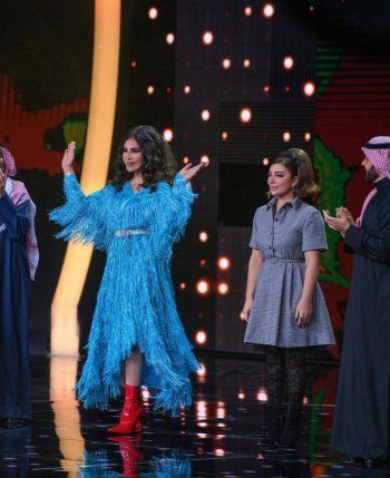 شاهد .. أصالة تتعرض للسخرية بسبب ما ارتدته في سعودي أيدول - بالصور