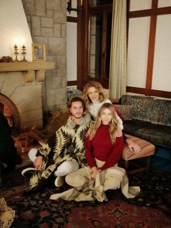 شاهد .. خاص وبالصور- هكذا ستطل باسكال صقر بكليب أغنيتها الجديدة "بحبك ومنك خايفه"